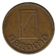 Natoma. Жетон кофейного автомата, Нидерланды. (жёлтый металл) Natoma. Жетон кофейного автомата, Нидерланды. (жёлтый металл)