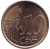 Монета 10 центов, 2002 год, Италия. Монета 10 центов, 2002 год, Италия.