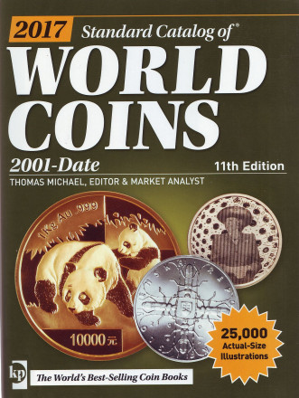 Каталог Краузе по всем монетам мира с 2001 года по настоящее время. 11-е издание, 2016 год. 