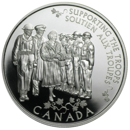 Монета 5 долларов. 2014 год, Канада. От принцессы до монарха.