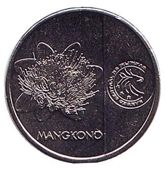 Монета 1 сентимо. 2018 год, Филиппины. Цветок дерева магконо.