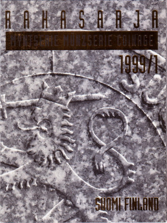 Набор монет Финляндии в буклете (5 шт. с жетоном). 1999 год, Финляндия. (Выпуск 1).