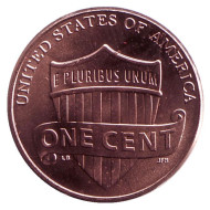 Монета 1 цент. 2014 год (P), США. Монета 1 цент. 2014 год (P), США.