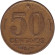 Монета 50 сентаво. 1947 год, Бразилия. Монета 50 сентаво. 1947 год, Бразилия.