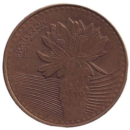 Монета 100 песо. 2016 год, Колумбия. Фрайлехон.