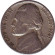 Монета 5 центов. 1941 год (D), США. Джефферсон. Монтичелло. Монета 5 центов. 1941 год (D), США. Джефферсон. Монтичелло.