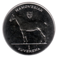 Монета 1 соверен, 1996 год, Босния и Герцеговина. Ганноверская лошадь. Монета 1 соверен, 1996 год, Босния и Герцеговина. Ганноверская лошадь.