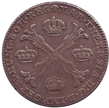 Монета 1 талер. 1778 год, Австрийские Нидерланды.