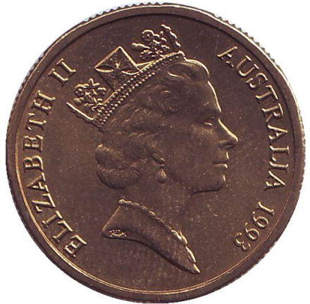 Монета 1 доллар. 1993 год, Австралия. Landcare Australia — организация по защите окружающей среды. Монета 1 доллар. 1993 год, Австралия. Landcare Australia — организация по защите окружающей среды.