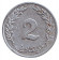 Монета 2 миллима. 1960 год, Тунис. Монета 2 миллима. 1960 год, Тунис.