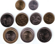 Набор монет Марокко (9 шт.) 1987-2002гг., Марокко. Набор монет Марокко (9 шт.) 1987-2002гг., Марокко.