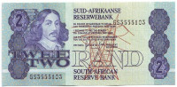 Ян ван Рибек. Монета 2 ранда. ЮАР.