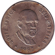 Монета 50 центов. 1982 год, ЮАР. Цветы. Окончание президентства Бальтазара Йоханнеса Форстера. Монета 50 центов. 1982 год, ЮАР. Цветы. Окончание президентства Бальтазара Йоханнеса Форстера.