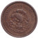 Монета 10 сентаво. 1945 год, Мексика. Монета 10 сентаво. 1945 год, Мексика.