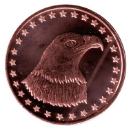 Американский орёл. Монетовидный жетон. Унция меди 999. США. Американский орёл. Монетовидный жетон. Унция меди 999. США.
