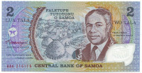 Банкнота 2 тала, Самоа.