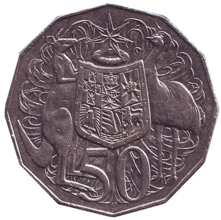 Монета 50 центов. 2006 год, Австралия.