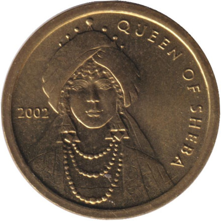 Монета 100 шиллингов. 2002 год. Сомали.