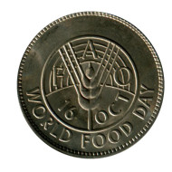 Монета 1 рупия, 1981 год, Пакистан. ФАО. Монета 1 рупия, 1981 год, Пакистан. ФАО.