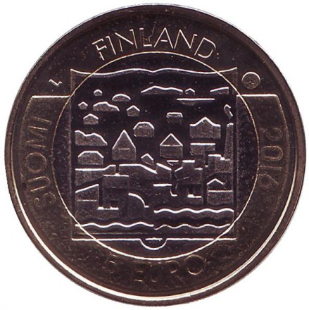 Монета 5 евро. 2016 год, Финляндия. Кюёсти Каллио. Президенты Финляндии. Монета 5 евро. 2016 год, Финляндия. Кюёсти Каллио. Президенты Финляндии.