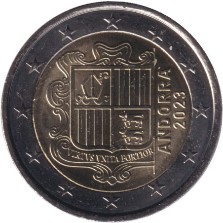 Монета 2 евро. 2023 год, Андорра.