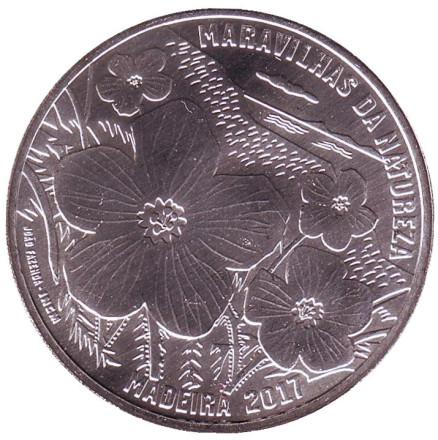 Монета 7,5 евро. 2017 год, Португалия. Мадейра.
