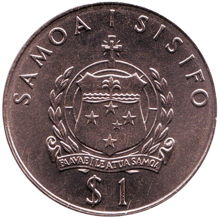 Монета 1 тала. 1981 год, Самоа. Свадьба Принца Чарльза и Леди Дианы. Монета 1 тала. 1981 год, Самоа. Свадьба Принца Чарльза и Леди Дианы.