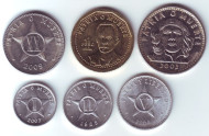 Набор монет Кубы. (6 шт.), 1984-2012 гг., Куба. Набор монет Кубы. (6 шт.), 1984-2012 гг., Куба.