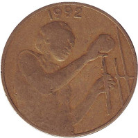 Монета 25 франков. 1992 год, Западные Африканские Штаты. 