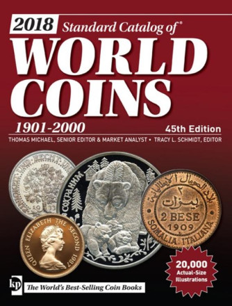 Каталог Краузе по всем монетам мира с 1901 по 2000 год (20 век). 45-е издание (2017 год).