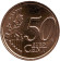 Монета 50 евроцентов. 2009 год, Нидерланды. Монета 50 евроцентов. 2009 год, Нидерланды.
