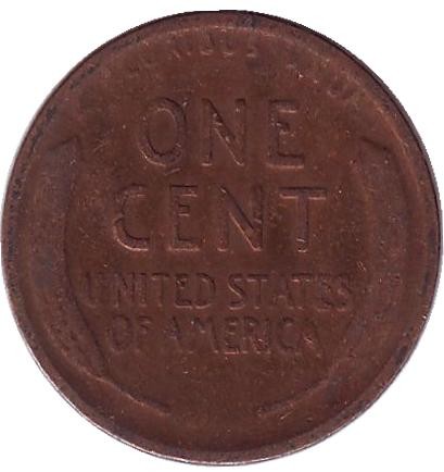 Монета 1 цент. 1920 год (D), США. Линкольн. Монета 1 цент. 1920 год (D), США. Линкольн.