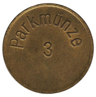 Parkmunze 3. Парковочный жетон. (Без надписи). Parkmunze 3. Парковочный жетон. (Без надписи).