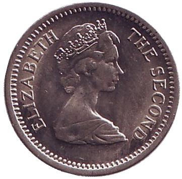 Монета 3 пенса. 1968 год, Родезия. aUNC. Монета 3 пенса. 1968 год, Родезия. aUNC.