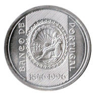 Монета 500 эскудо, 1996 год, Португалия. 150 лет Банку Португалии. Монета 500 эскудо, 1996 год, Португалия. 150 лет Банку Португалии.