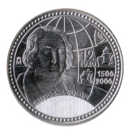 Монета 12 евро, 2006 год, Испания. 500 лет со дня смерти Христофора Колумба. Монета 12 евро, 2006 год, Испания. 500 лет со дня смерти Христофора Колумба.