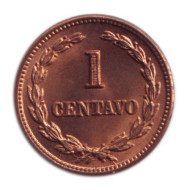 1 сентаво. 1956 год, Сальвадор. 1 сентаво. 1956 год, Сальвадор.