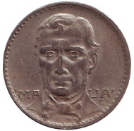 Монета 200 рейсов. 1938 год, Бразилия. Виконт Мауа. (Иринео Евангелиста де Соуза). Локомотив. Монета 200 рейсов. 1938 год, Бразилия. Виконт Мауа. (Иринео Евангелиста де Соуза). Локомотив.
