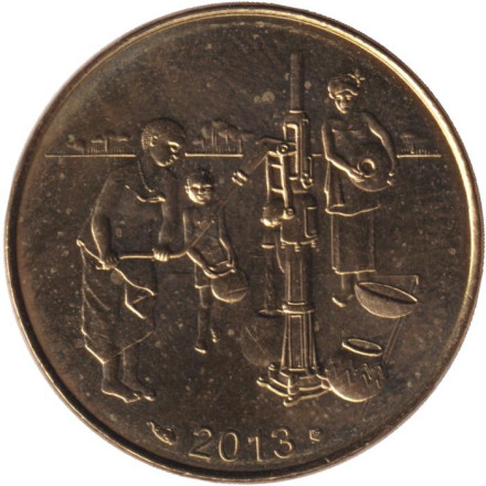 Монета 10 франков. 2013 год, Западные Африканские Штаты.