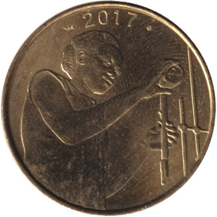 Монета 25 франков. 2017 год, Западные Африканские Штаты.