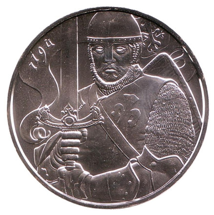 Монета 1,5 евро. 2019 год, Австрия. 825 лет Венскому монетному двору. Леопольд V.