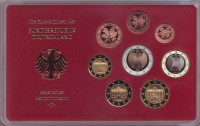 Годовой набор евро Германии 2003 года (D), 2003 год. Германия. (пруф) 