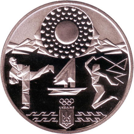 Монета 2 гривны. 2020 год, Украина. XXXII летние Олимпийские игры, Токио 2020.