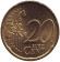 Монета 20 центов. 2002 год, Греция. (Без отметки монетного двора) Монета 20 центов. 2002 год, Греция. (Без отметки монетного двора)