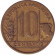 Монета 10 сентаво. 1944 год, Аргентина. Монета 10 сентаво. 1944 год, Аргентина.