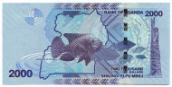 Банкнота 2000 шиллингов. 2010 год, Уганда. Банкнота 2000 шиллингов. 2010 год, Уганда.
