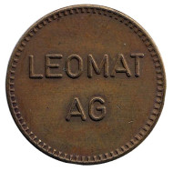 Игровой жетон "Leomat AG". Игровой жетон "Leomat AG".