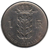 Монета 1 франк. 1956 год, Бельгия. (Belgique) Монета 1 франк. 1956 год, Бельгия. (Belgique)