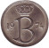 Монета 25 сантимов. 1974 год, Бельгия. (Belgique)
