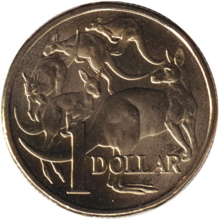 Монета 1 доллар. 2023 год, Австралия.